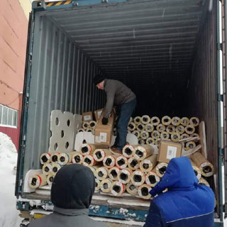 Разгрузка фур